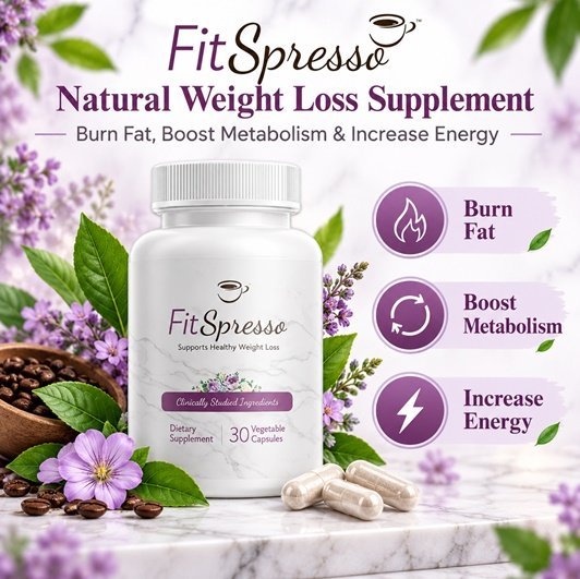 FitSpresso weight loss supplement bottle with a cup of morning coffee