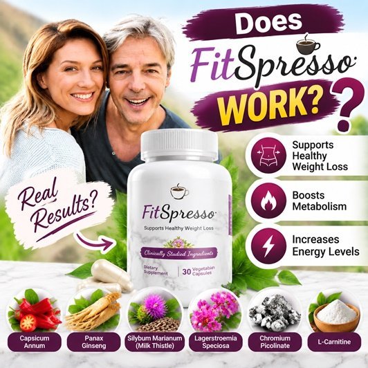 How does FitSpresso work: diagram of metabolism, fat use, blood sugar and liver support